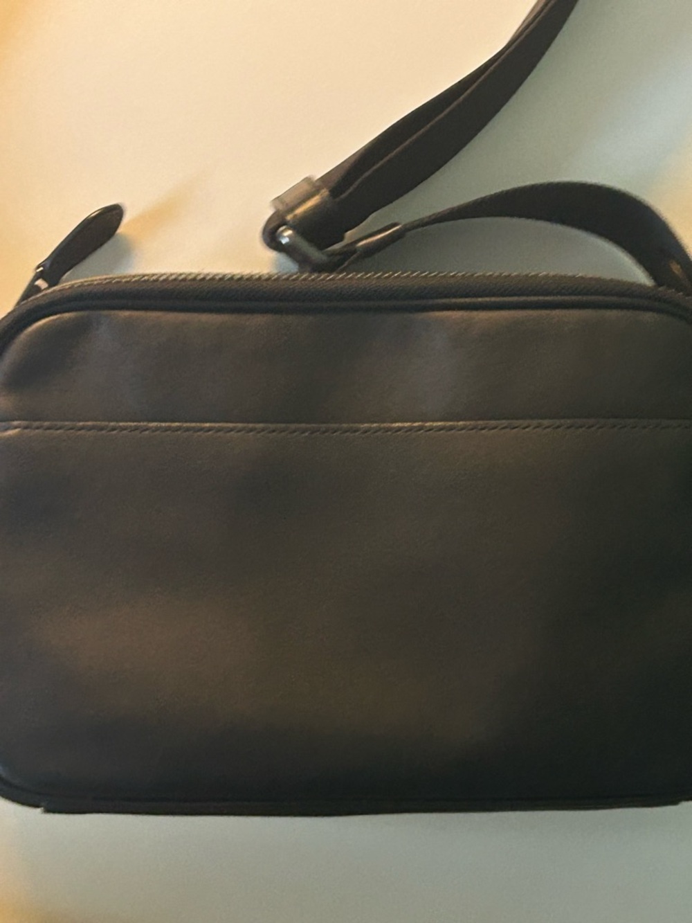 COACH Black Leather Crossbody Bag - Picture 5 of 8